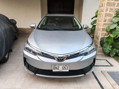 Toyota Corolla Gli 2018 Automatic Outclass Original Condition in DHA