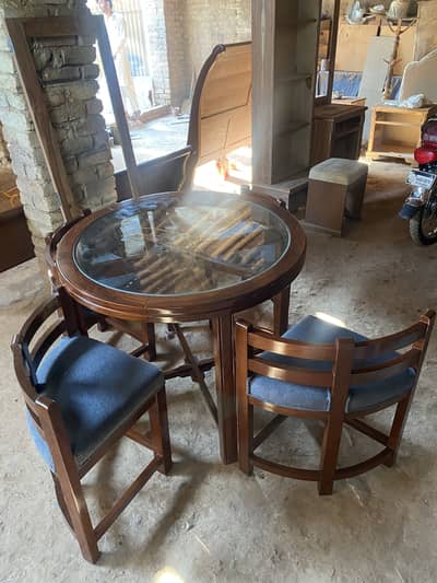 Wooden Dining table full in shesham