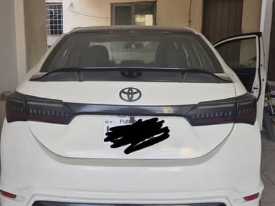 Toyota corolla Lava lights