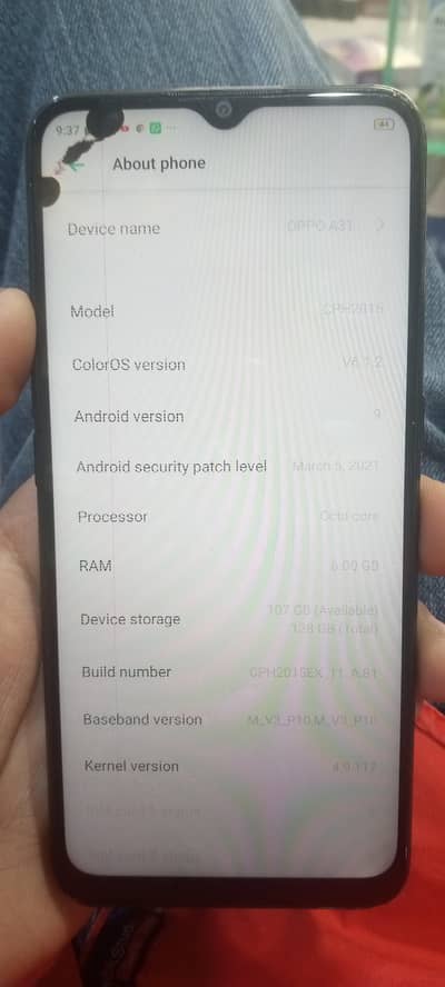 oppo A31 6 128