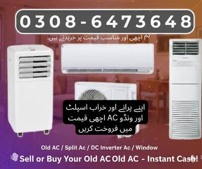 We Purchase Old, Dead & Non-Working Inverter Split Air Conditioners