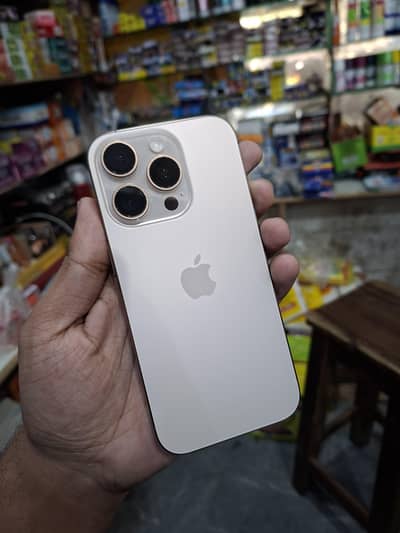 Iphone 16 Pro Jv 128Gb Desert Colour 100% battery health Total Geniune