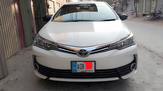 Toyota Corolla XLI 2019