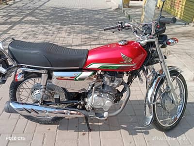 honda CG self start 125