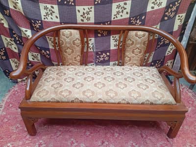 only limited time use fully New sofa set pure wooden sofa set 2 single