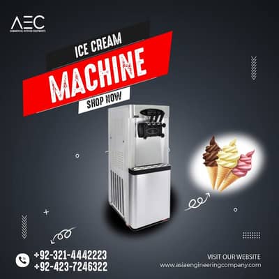 Ice Cream Machine / Cone Machine / Chillers / Icecream Machine