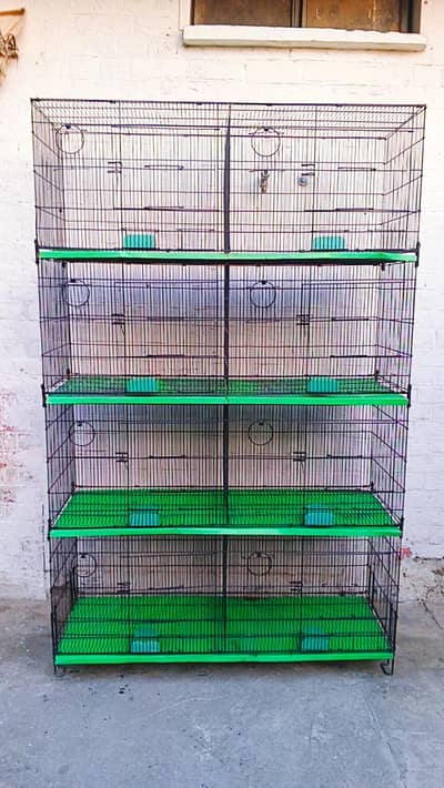 Master 8 portions folding cage for sale size 4*1.5*1.5 each portion
