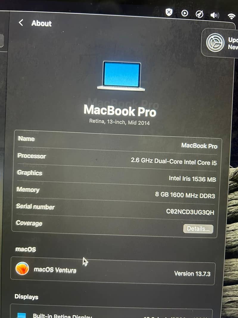 Mackbook pro 5