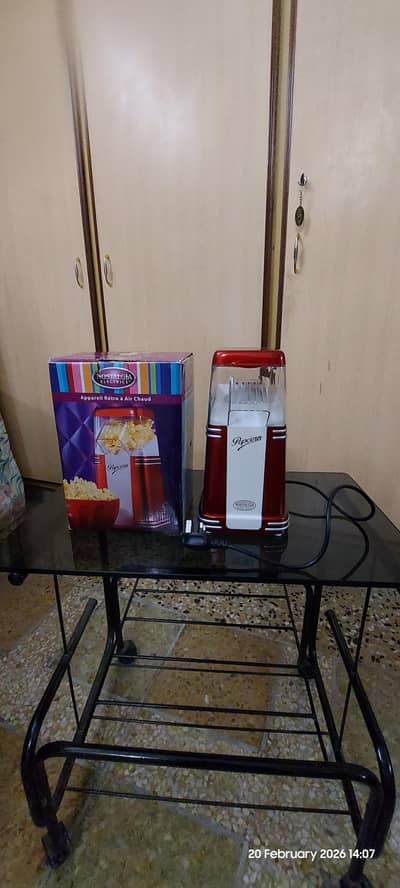 Nostalgia hot air Popcorn maker