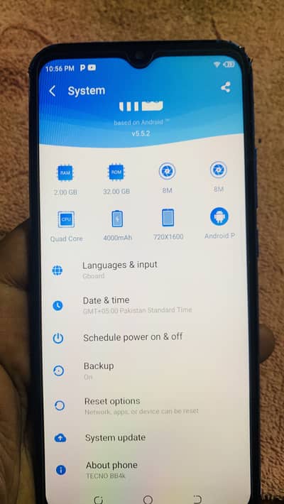 Tecno Spark 4 Lite good condition