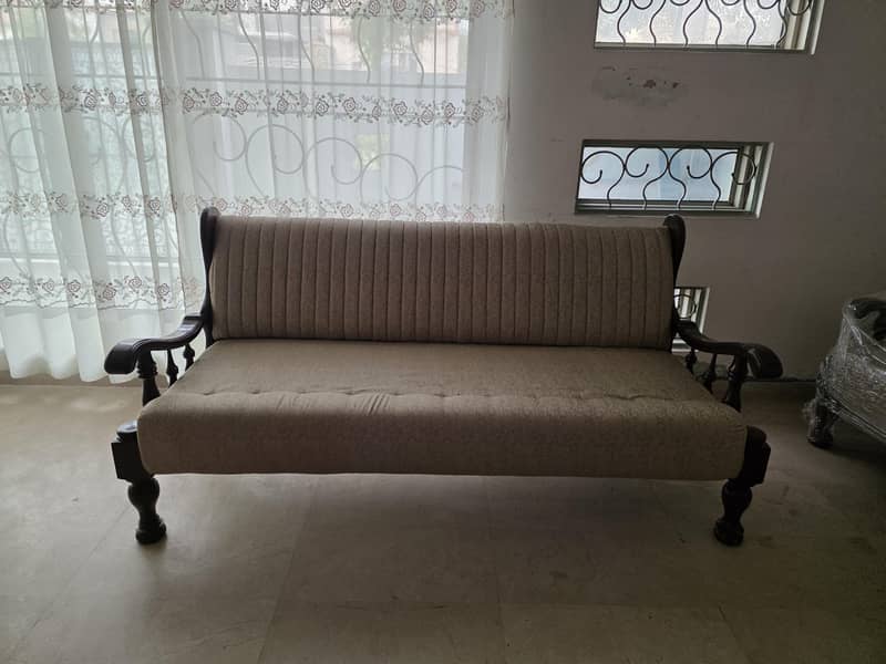 Solid Wood Sofa Set 2