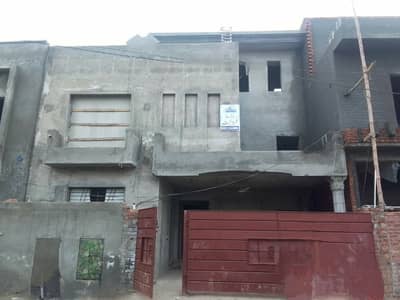 Solid Constructed 10 Marla Grey structure House with Basement for sale in LDA Avenue-1.