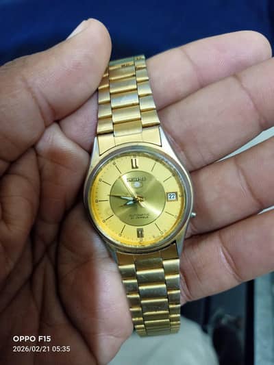 SEIKO 5 AUTOMATIC. whatsapp 03336988696