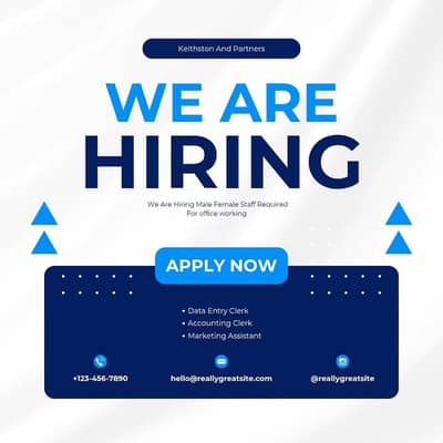 Urgent Admin Data Entry Clerk /IT Support Specialist/HR/Reception