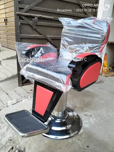 Barber chair/Cutting chair/ Shampoo unit/Trolly/Saloon Furniture.