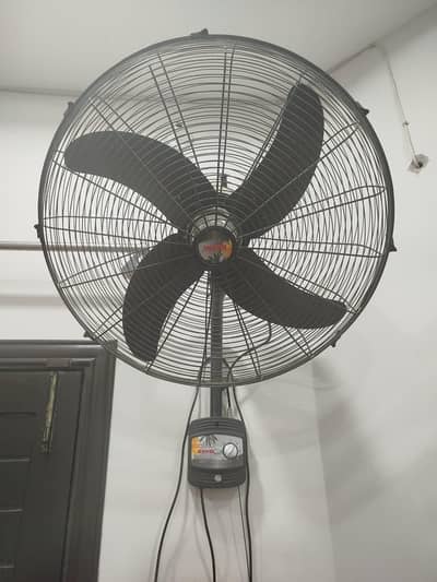 Mega Bracket Fan / Wall Fan 24 inch Copper Black Colour