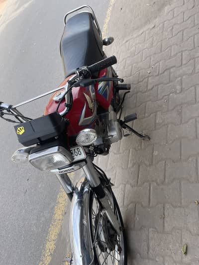 Honda cg 125 urgent sale 21/22 model