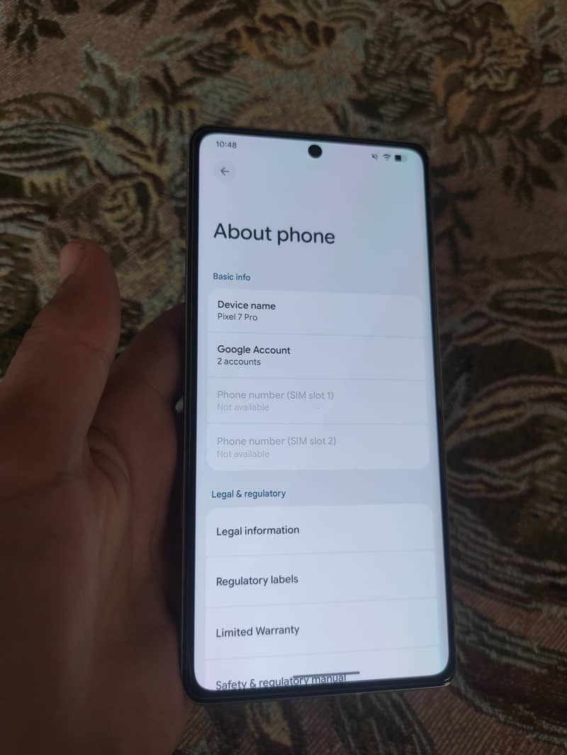 Google pixel 7 pro 3