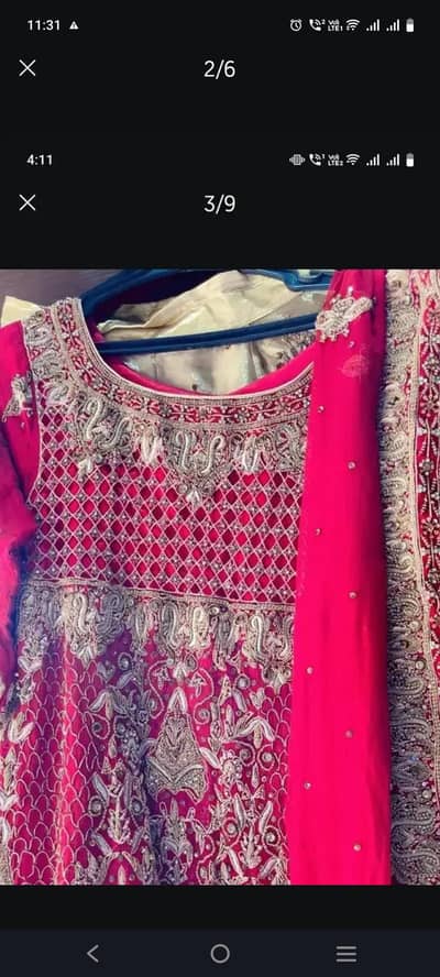 bridal lehenga for sale in good condition