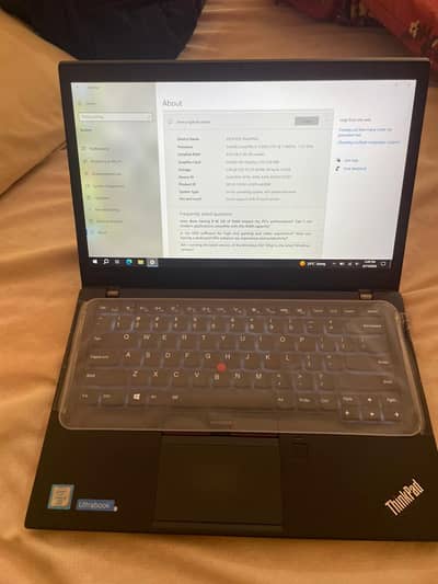 Lenovo Thinkpad i5 6th Gen (8/256gb) Touch and Type
