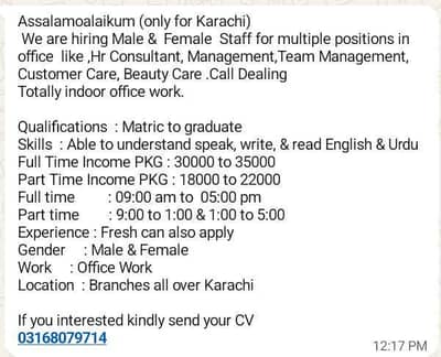 work on beauti cear products