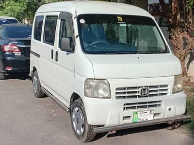 Honda Acty Model 2007 Genuine Complete Document Orignal White Car Van