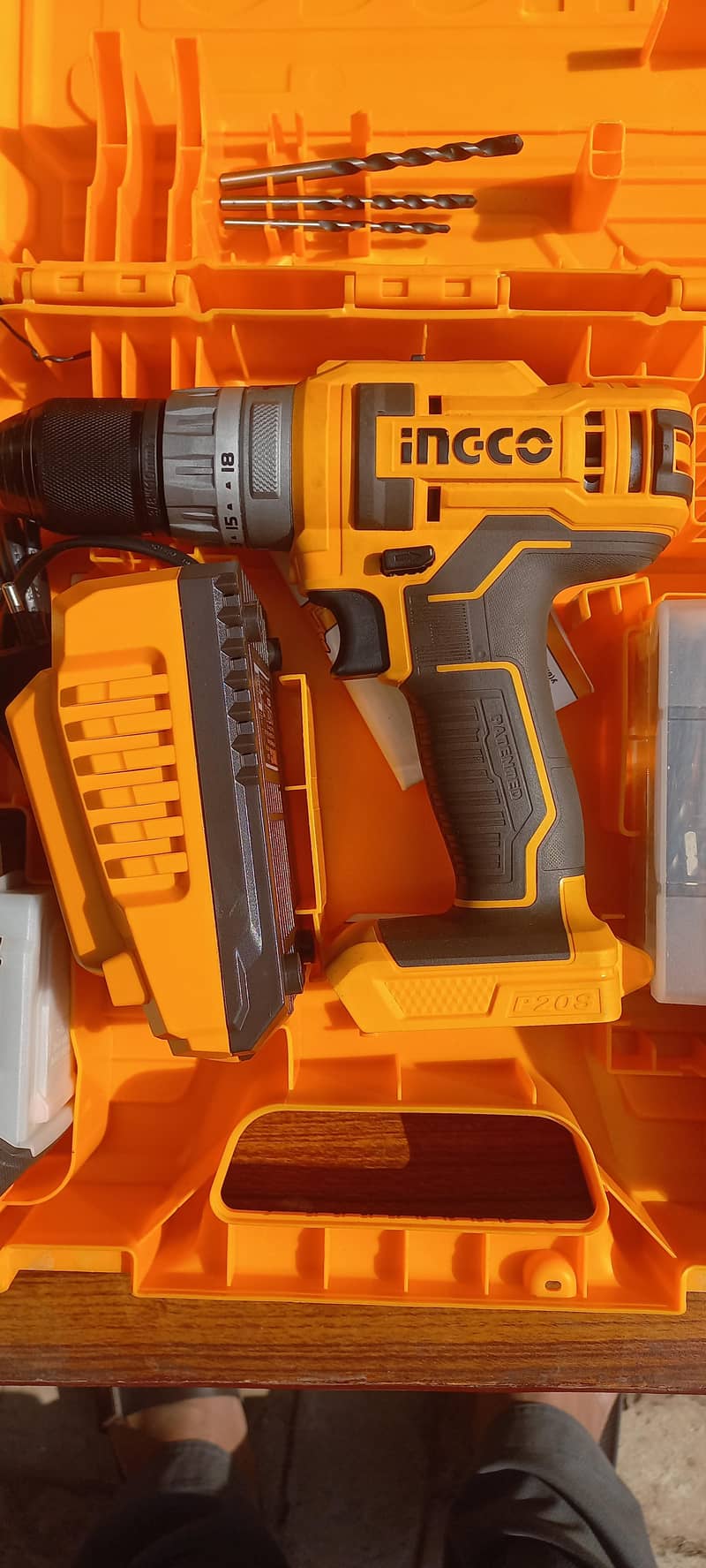 Cordless drill machine 14