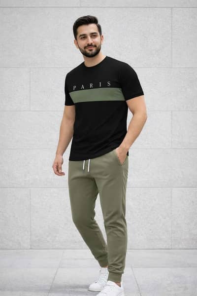 Men's Polyester Printed Track Suit