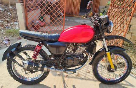 Suzuki GS 150 swap whit honda cbr 150R