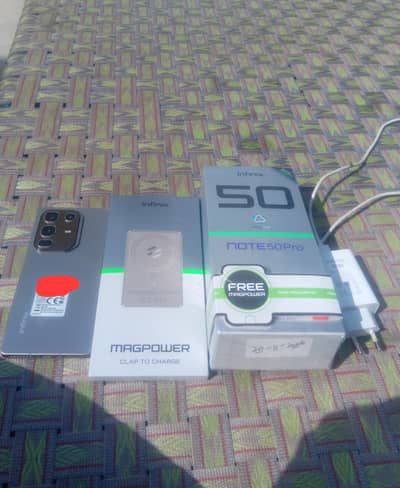 Infinix Note 50 Pro 12+12/256GB 10/10 Condition Alll original