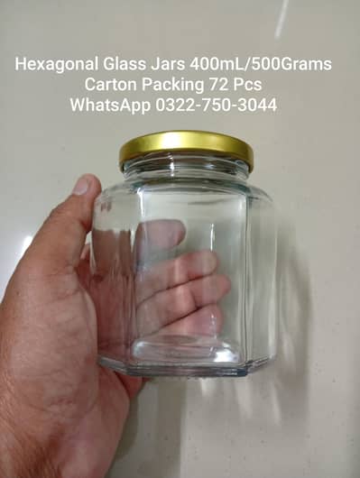 New Glass Bottles and Jars