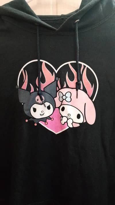 Original Sanrio Kuromi & My Melody Hoodie – USA Imported