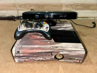 Xbox 360 Slim & 2 original Controller & 100 Games ps3/ps4/ps5/xbox one