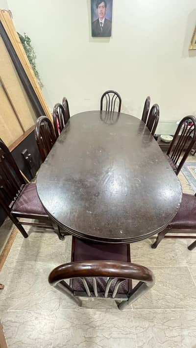 Dining Table For Sale (10 Chairs)