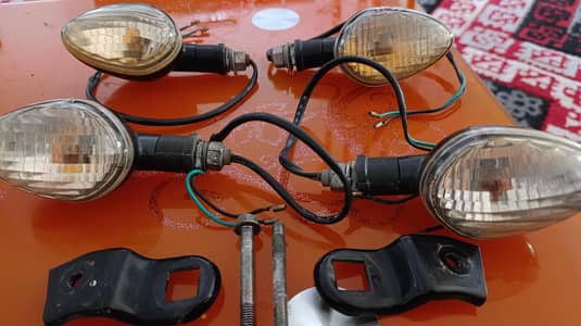 Indicators lights Suzuki GS150 complete set