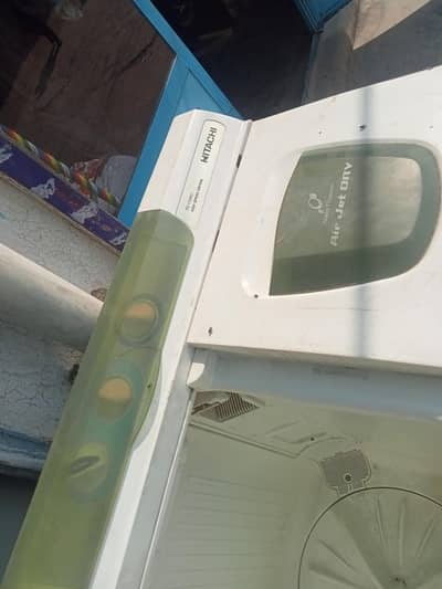 Hitachi washing and dryer