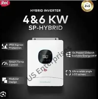 ITEL HYBRID INVERTER IP54 AVAILABLE |Solar Inverter