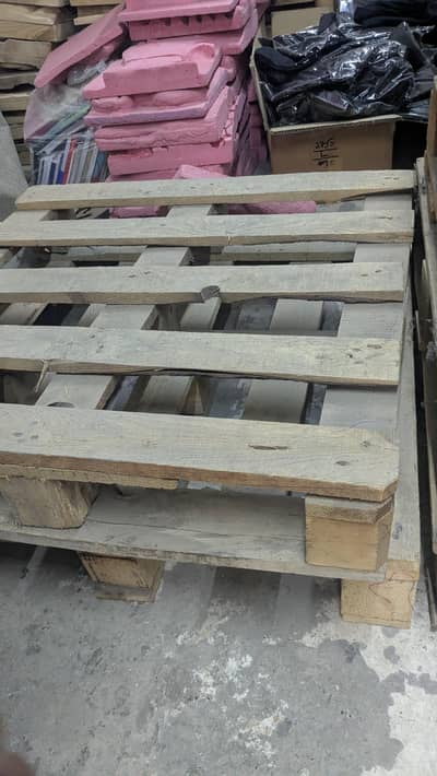 wooden pallets