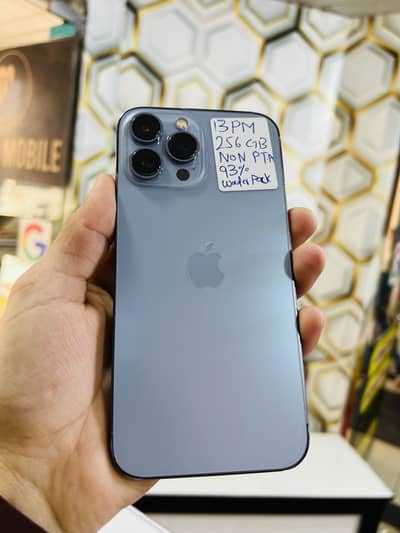 13 pro max non pta 256 gb water pack