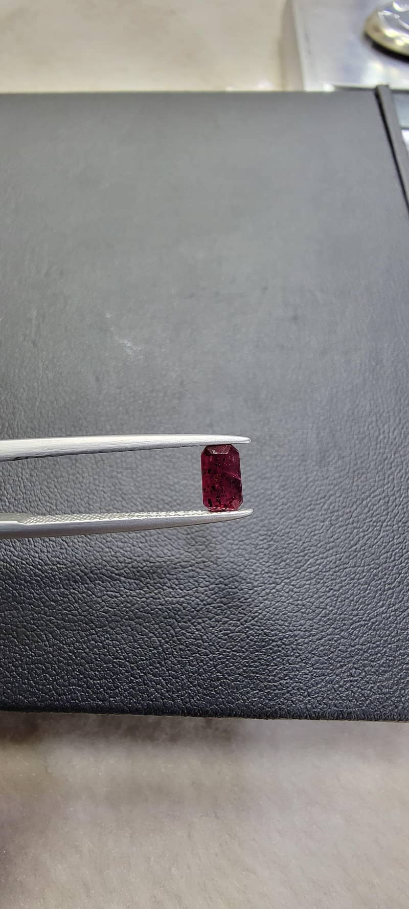 certified red ruby with certification 1