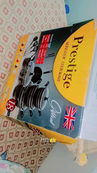 prestige 18 Pcs Non-stick cookware Set-complete Kitchen set(New Brand)