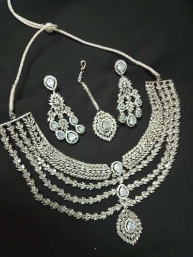 Bridal set Platetinum gold