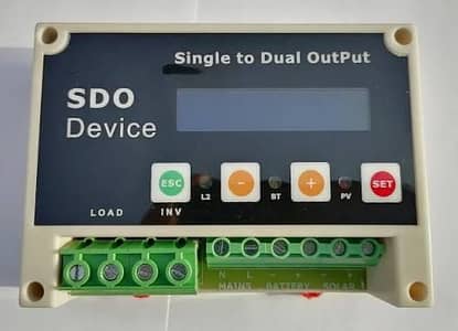 SDO Device - Single to Dual Output Solar Inverter