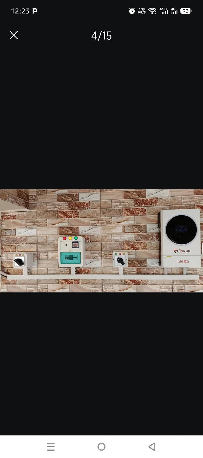 Solar system installation 3