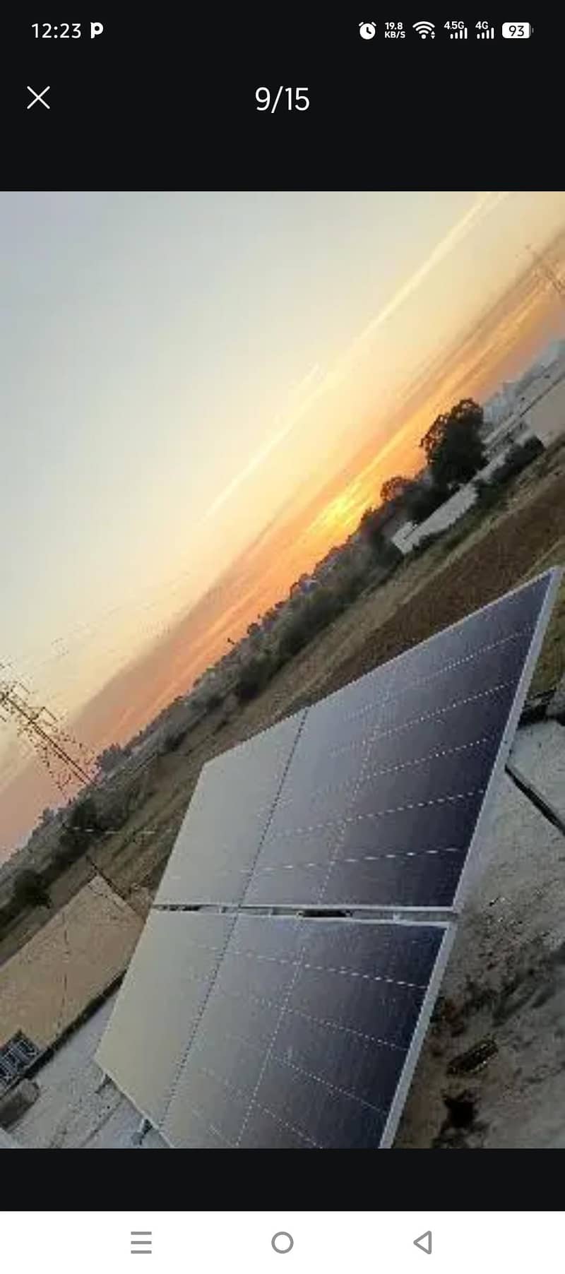 Solar system installation 5