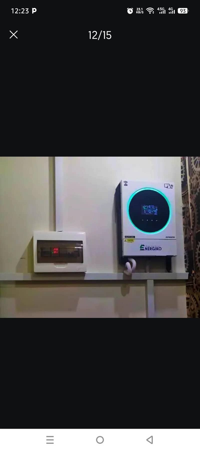 Solar system installation 7