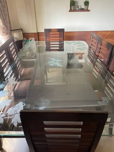 Dining Table top tempered glass only