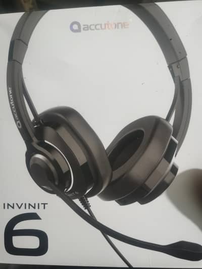 Accutone Invinit 6 headphones