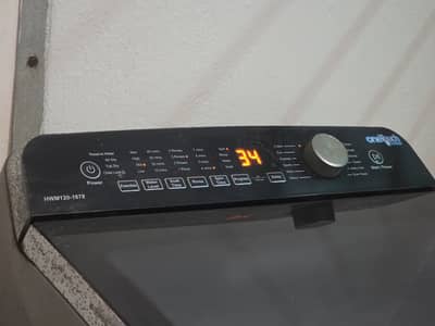 Haier 12KG Fully Automatic Washing Machine HWM 120-1678 Good Condition