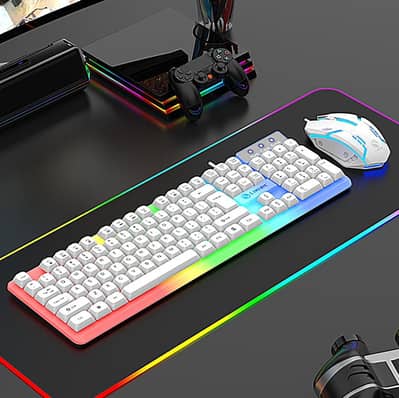 Gaming Mouse,  Wireless Mouse, RGB keyboard, Wireless Keyboard